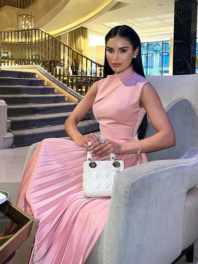 Persephone | Elegant Drape Dress