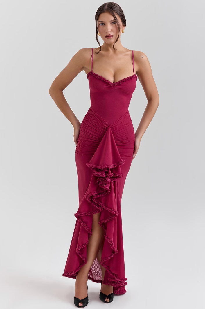 Euphemia | Romantic Ruffle Dress