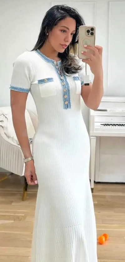 Jocelyn | Maxi dress with buttons