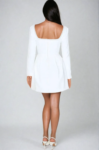 Gytha | Elegant Dress with Pearls