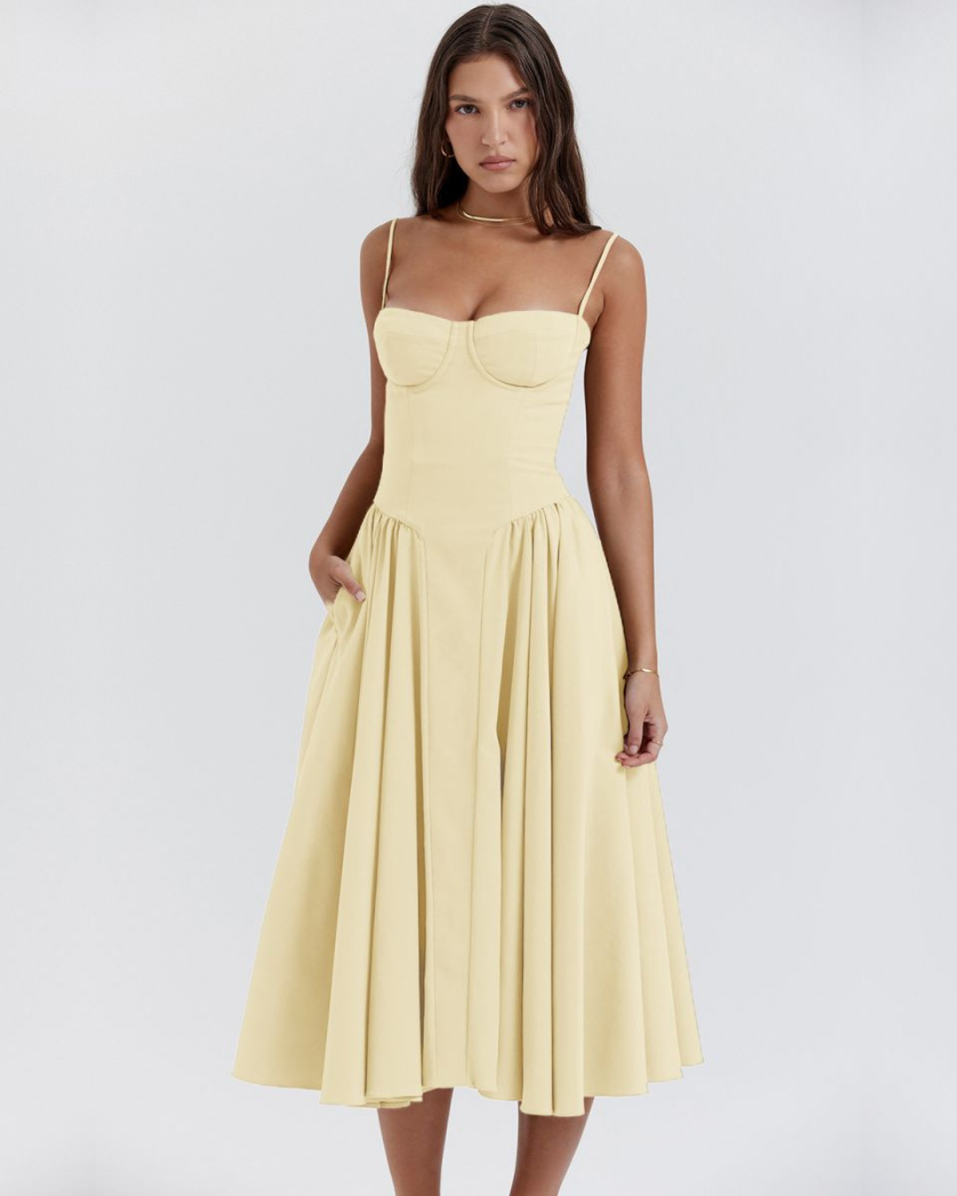 Rosabel | Dawnpetal Flare Midi