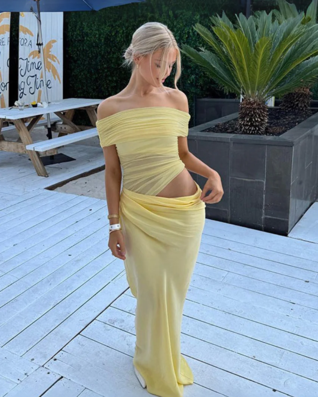 Saoirse | Sunveil Draped Dress