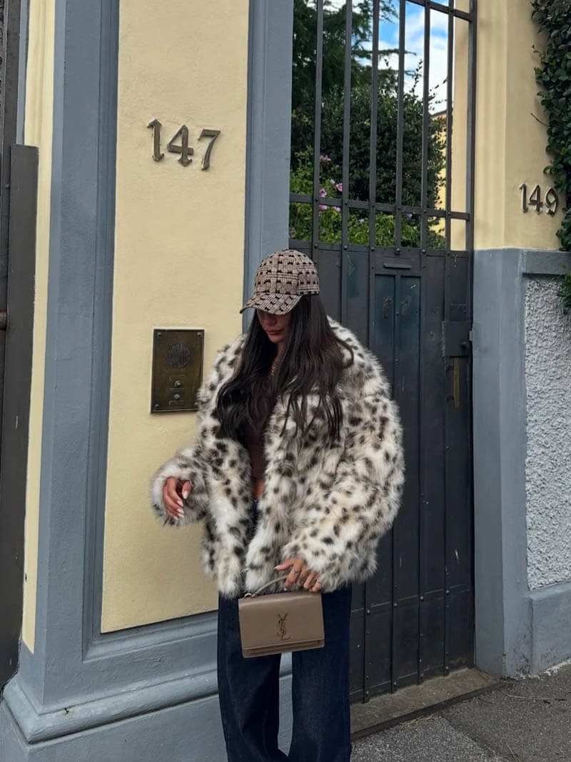 Zoe | Oversized Faux Fur Jacket