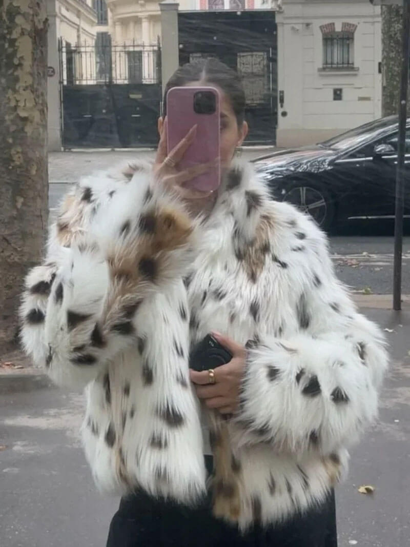 Zoe | Oversized Faux Fur Jacket