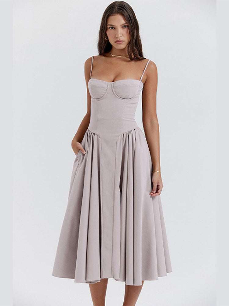 Rosabel | Dawnpetal Flare Midi