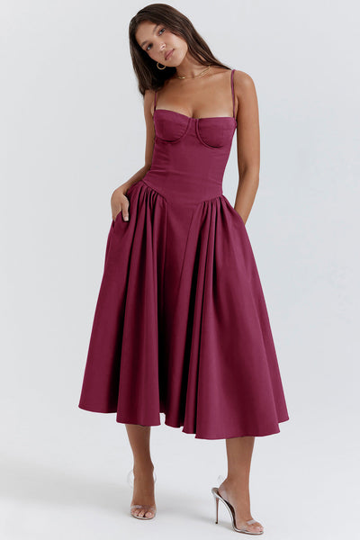 Rosabel | Dawnpetal Flare Midi