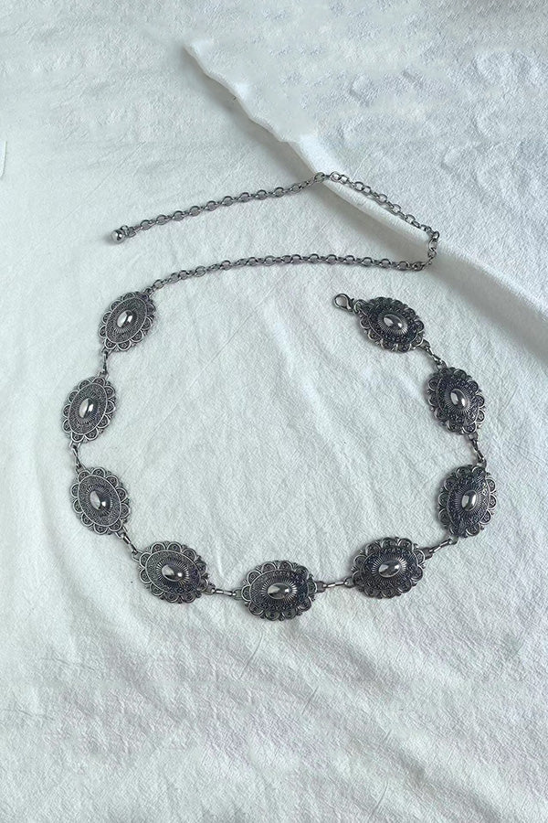Raegan | Retro Geometric Hip Chain