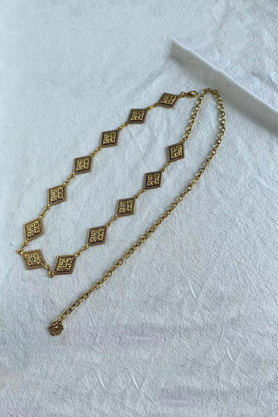 Raegan | Retro Geometric Hip Chain