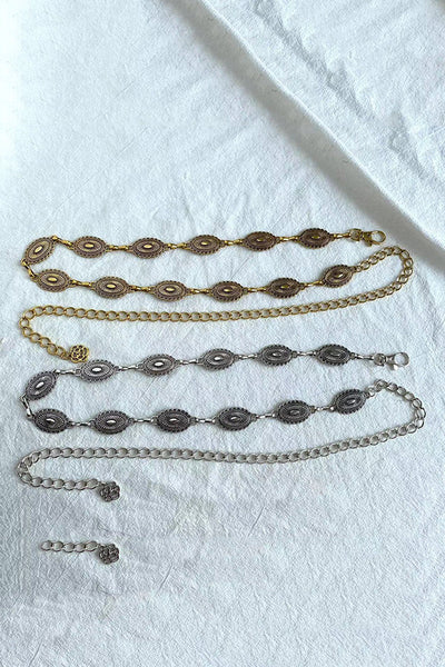 Raegan | Retro Geometric Hip Chain