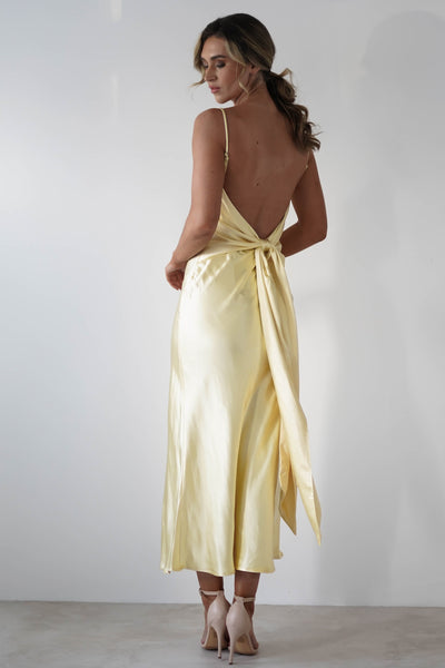 Melisande | Glowline Satin Dress