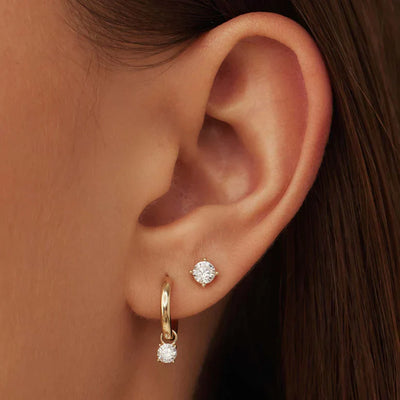 Domitia | Chic Gold Earrings Set