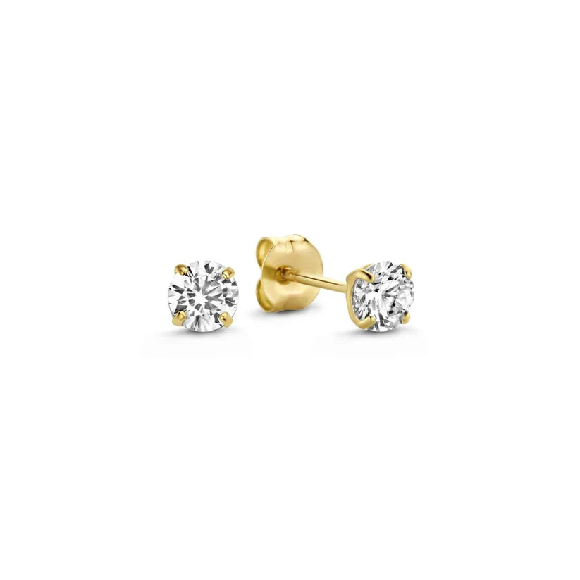 Domitia | Chic Gold Earrings Set