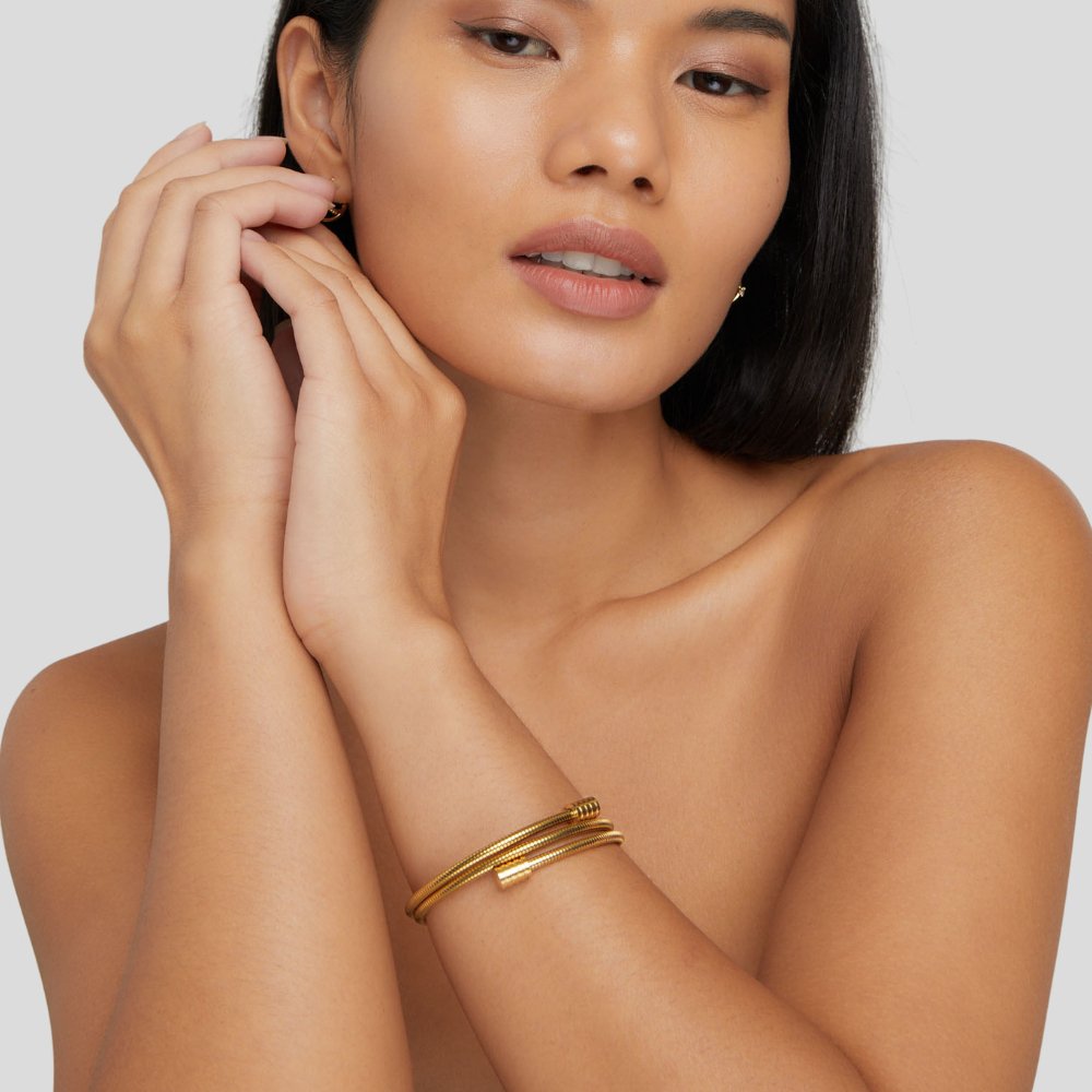 Grisel | Modern Spiral Bracelet