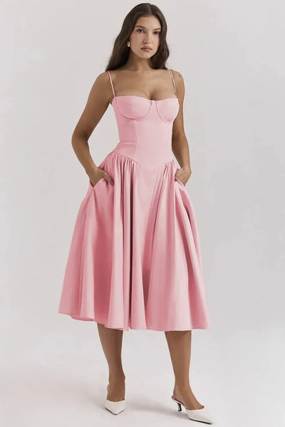 Rosabel | Dawnpetal Flare Midi