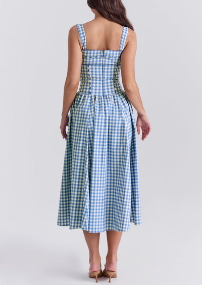 Ariana | Sleeveless Midi Summer Dress