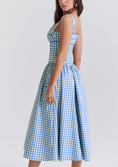 Ariana | Sleeveless Midi Summer Dress