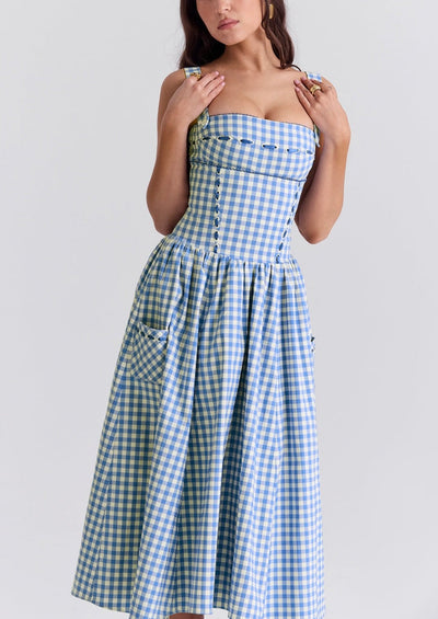 Ariana | Sleeveless Midi Summer Dress
