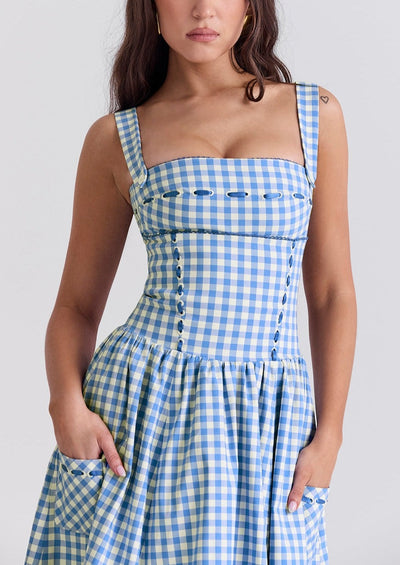 Ariana | Sleeveless Midi Summer Dress
