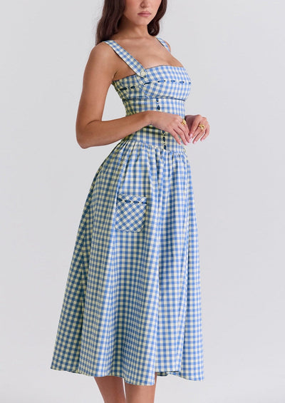 Ariana | Sleeveless Midi Summer Dress